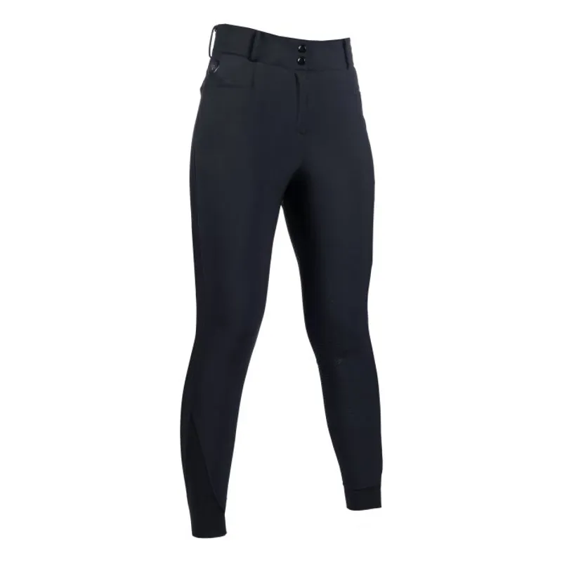 HKM Heated Riding Breeches Ladies in Black